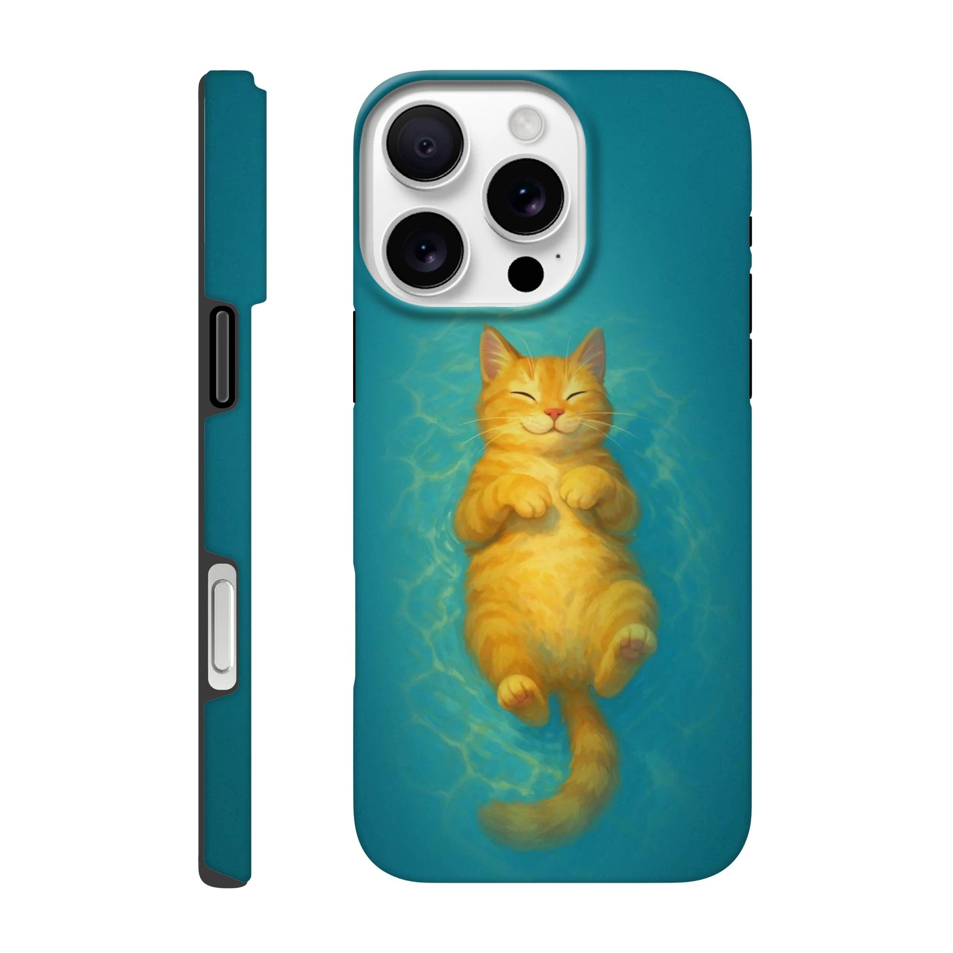 Floaty Cat Tough Phone Case - iPhone - MVB STUDIO STORE