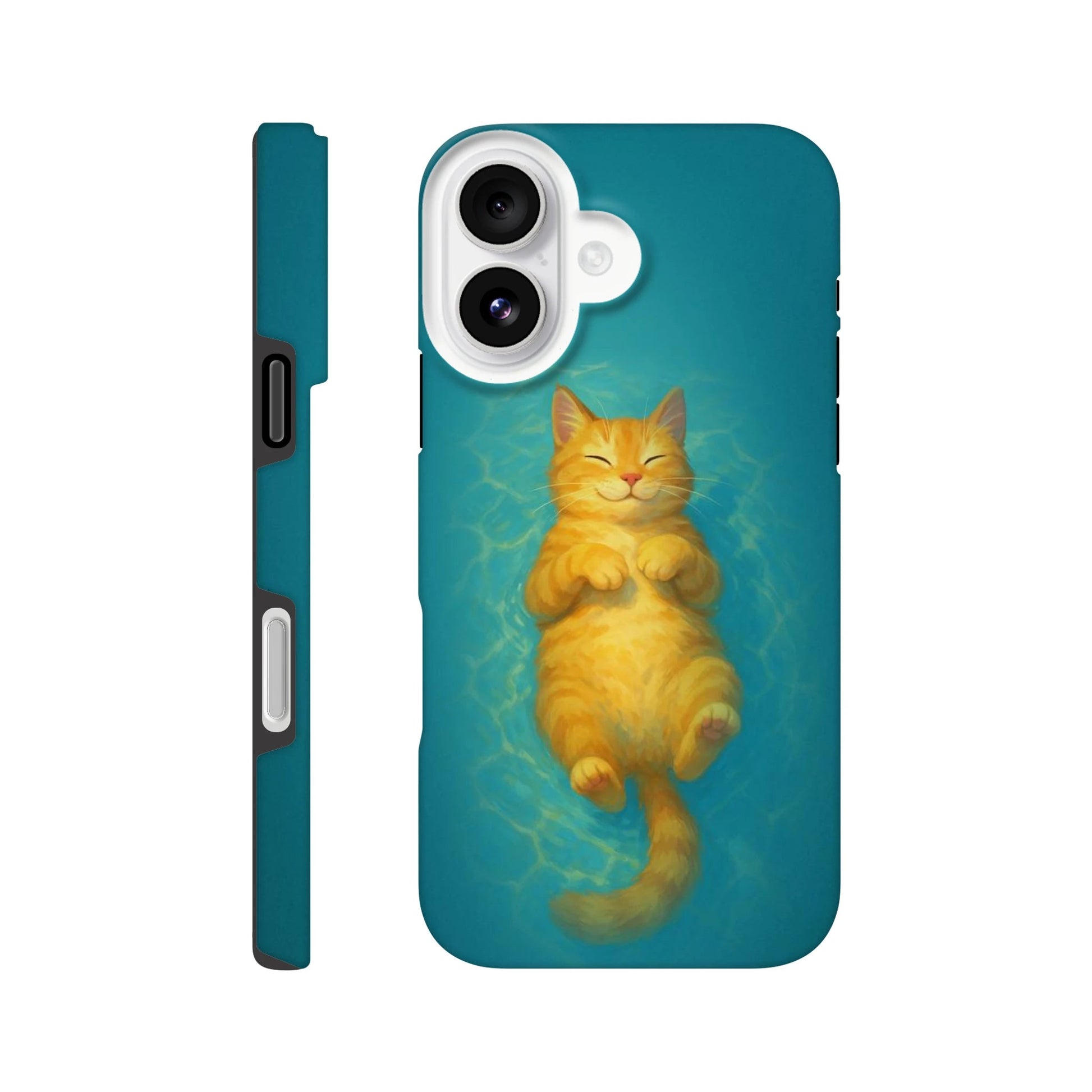 Floaty Cat Tough Phone Case - iPhone - MVB STUDIO STORE