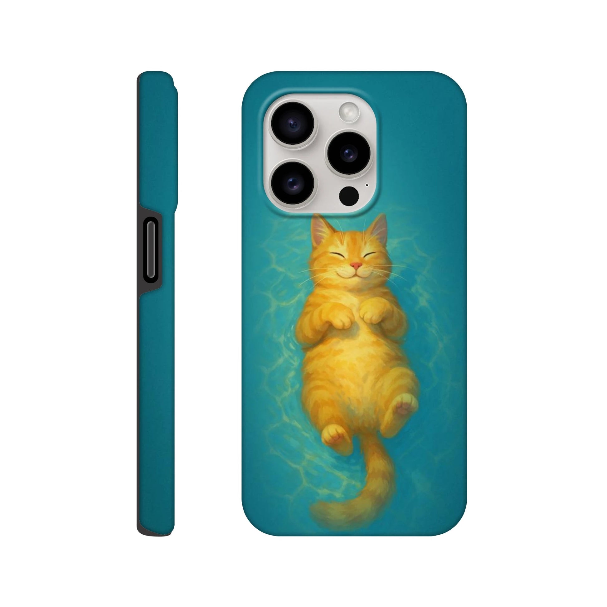 Floaty Cat Tough Phone Case - iPhone - MVB STUDIO STORE