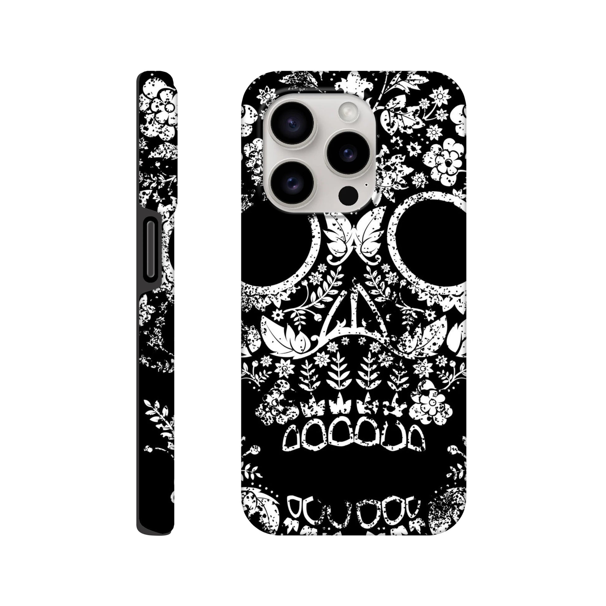 Floral Skull Tough Phone Case - iPhone - MVB STUDIO STORE