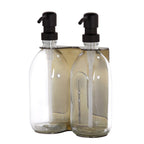 Gold Double Wall Mounted Soap Dispenser