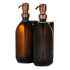 Gold Double Wall Mounted Soap Dispenser