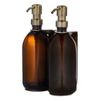 Gold Double Wall Mounted Soap Dispenser