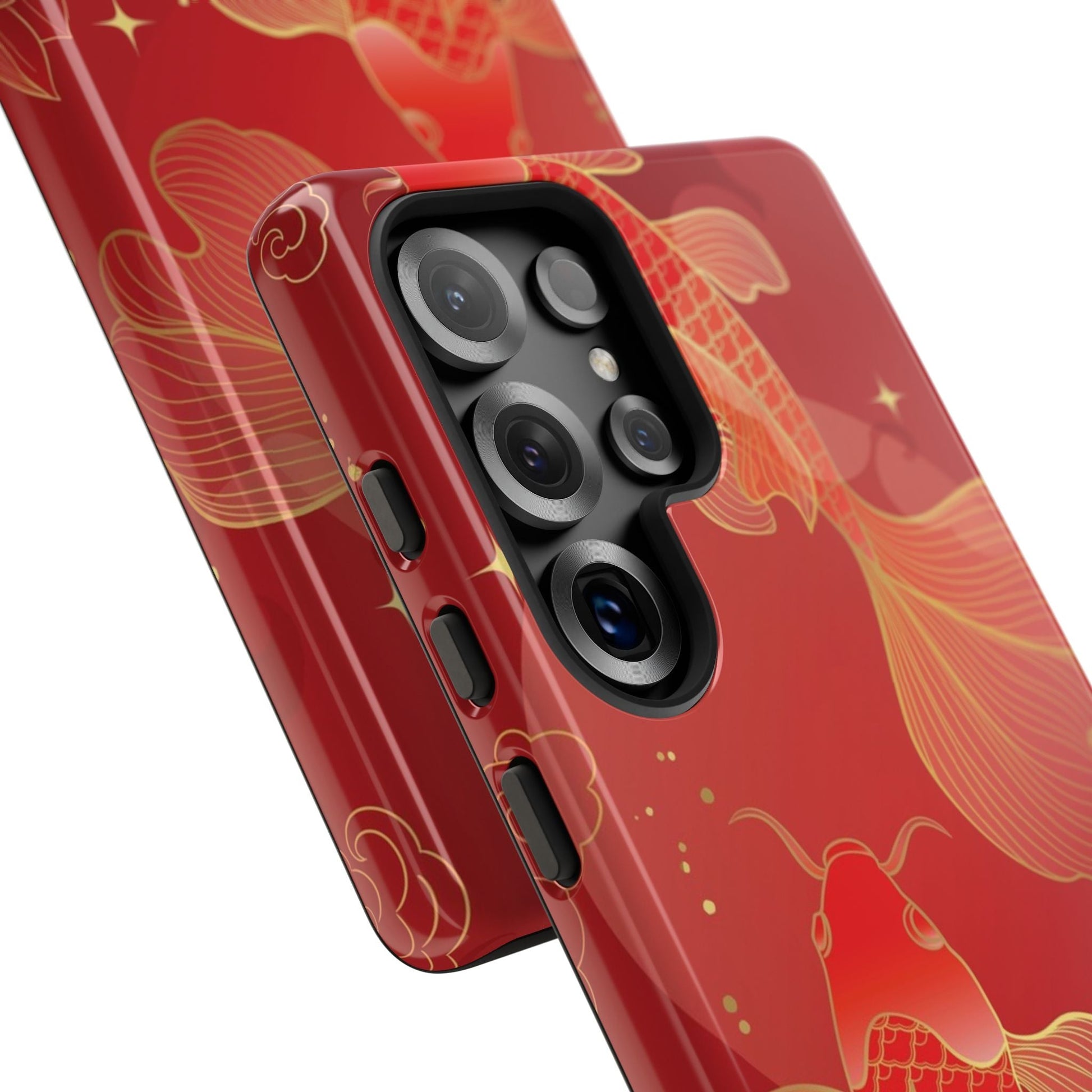 Golden Koi Tough Phone Case - Samsung - MVB STUDIO STORE