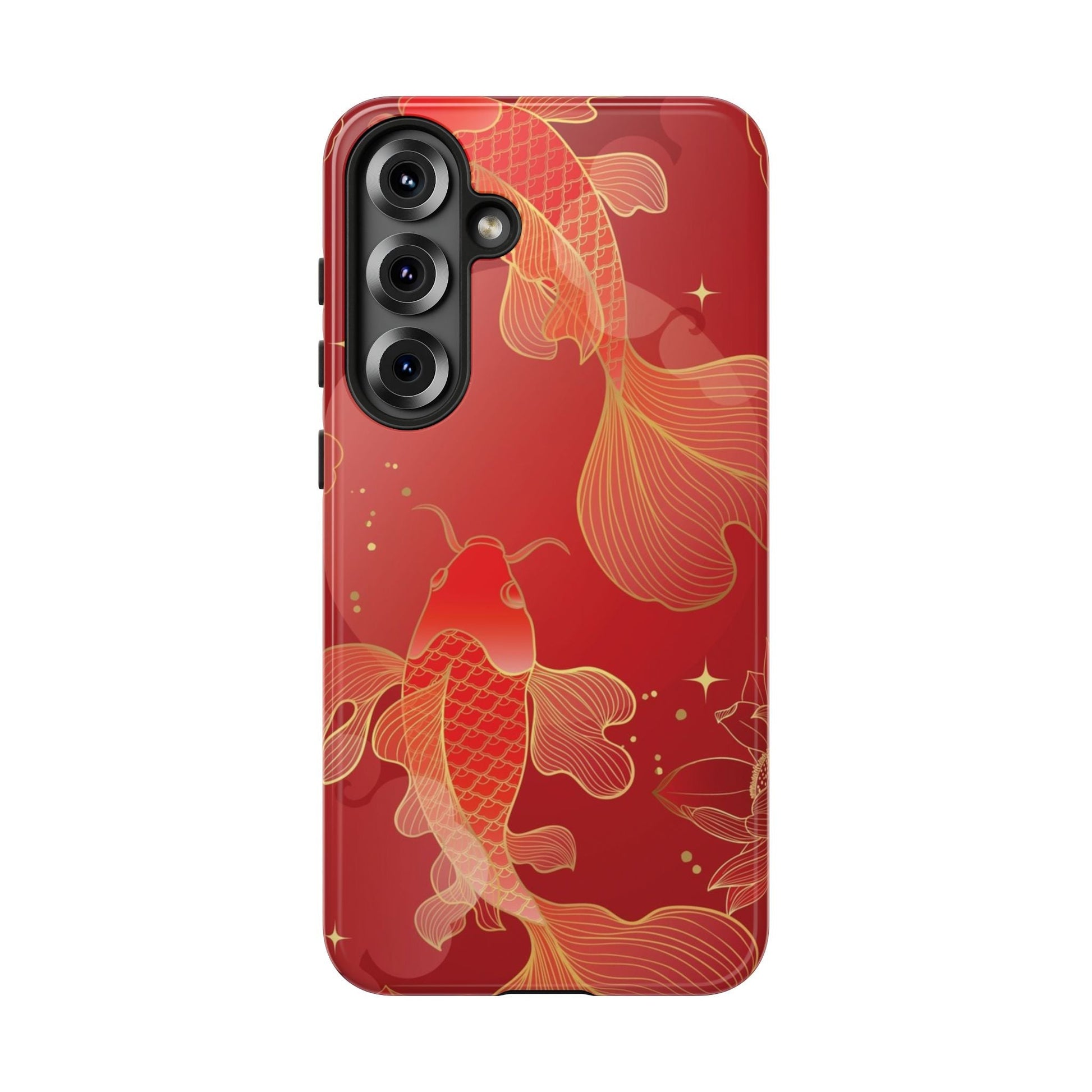 Golden Koi Tough Phone Case - Samsung - MVB STUDIO STORE