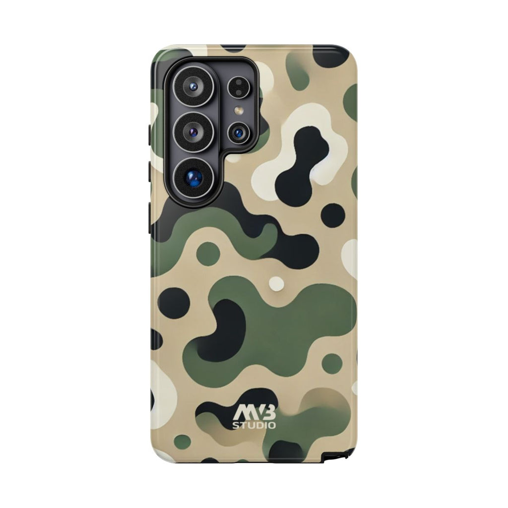 Green Camouflage Tough Google Pixel Phone Case by MVB STUDIO