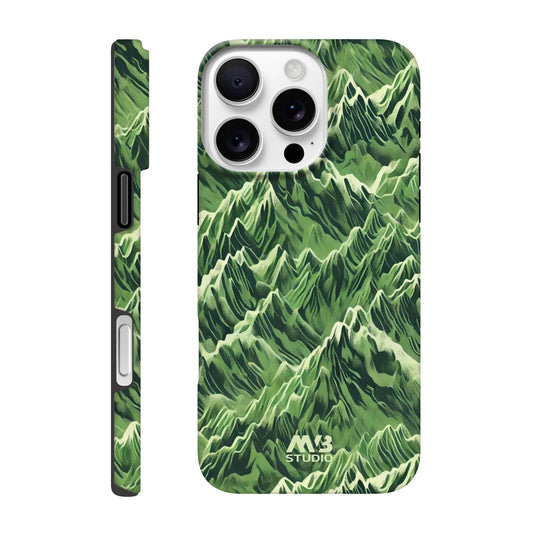 Green Mountain Tough Phone Case - iPhone - MVB STUDIO STORE