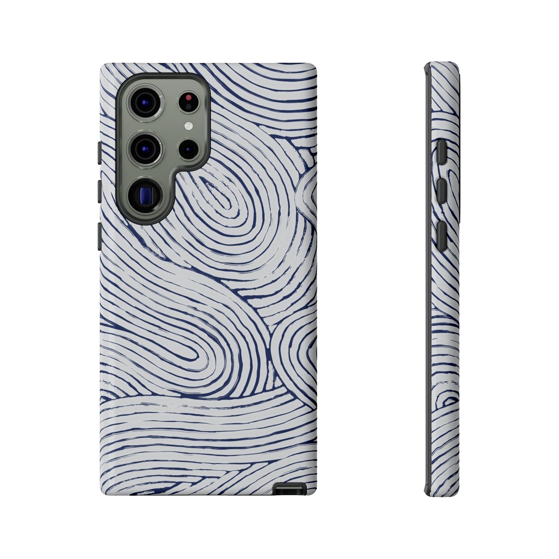 Indigo Flow Tough Phone Case - Samsung - MVB STUDIO STORE
