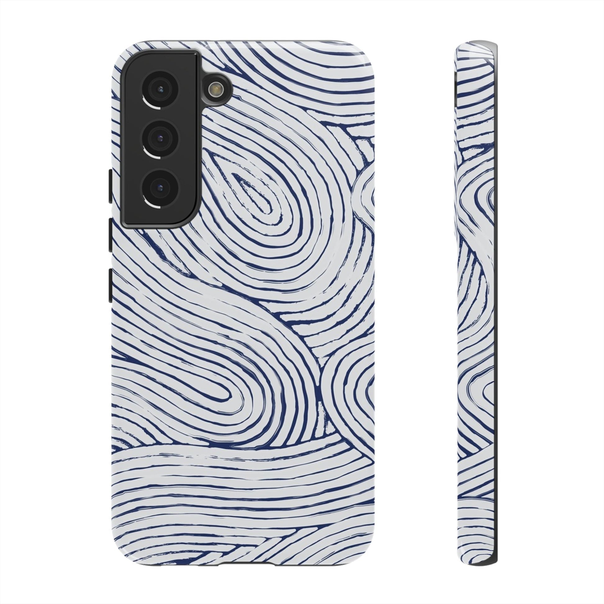 Indigo Flow Tough Phone Case - Samsung - MVB STUDIO STORE