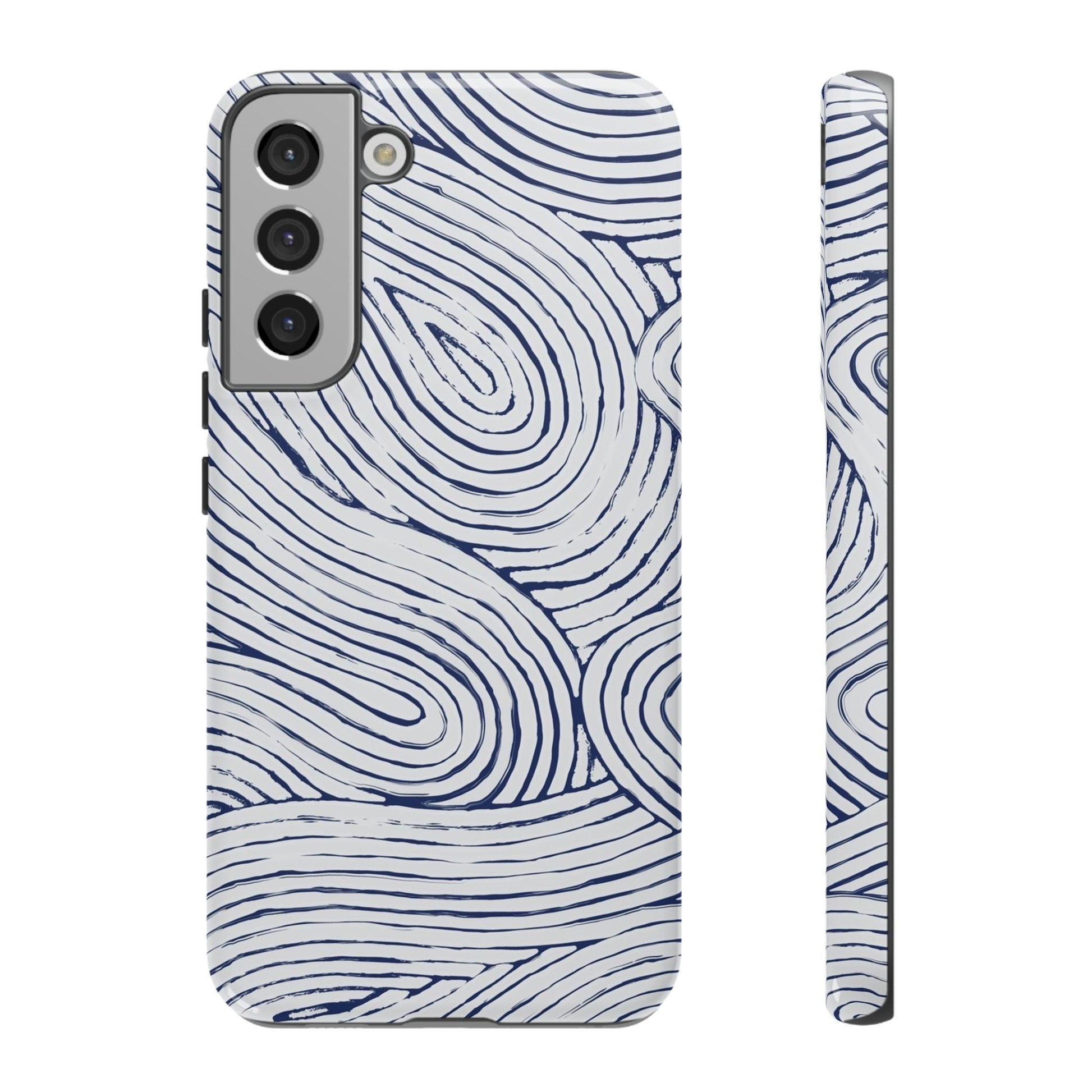 Indigo Flow Tough Phone Case - Samsung - MVB STUDIO STORE
