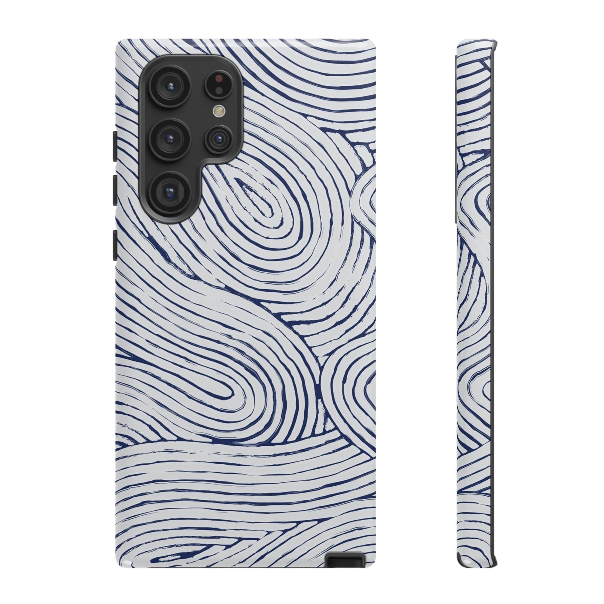 Indigo Flow Tough Phone Case - Samsung - MVB STUDIO STORE