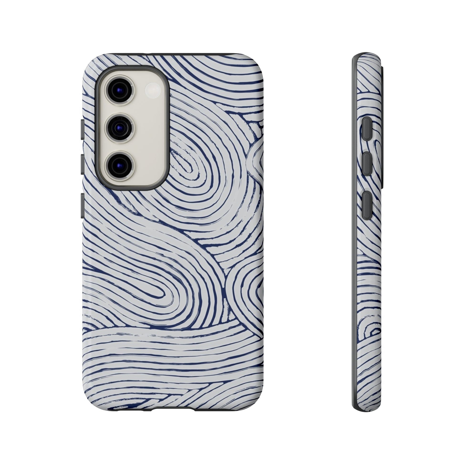 Indigo Flow Tough Phone Case - Samsung - MVB STUDIO STORE