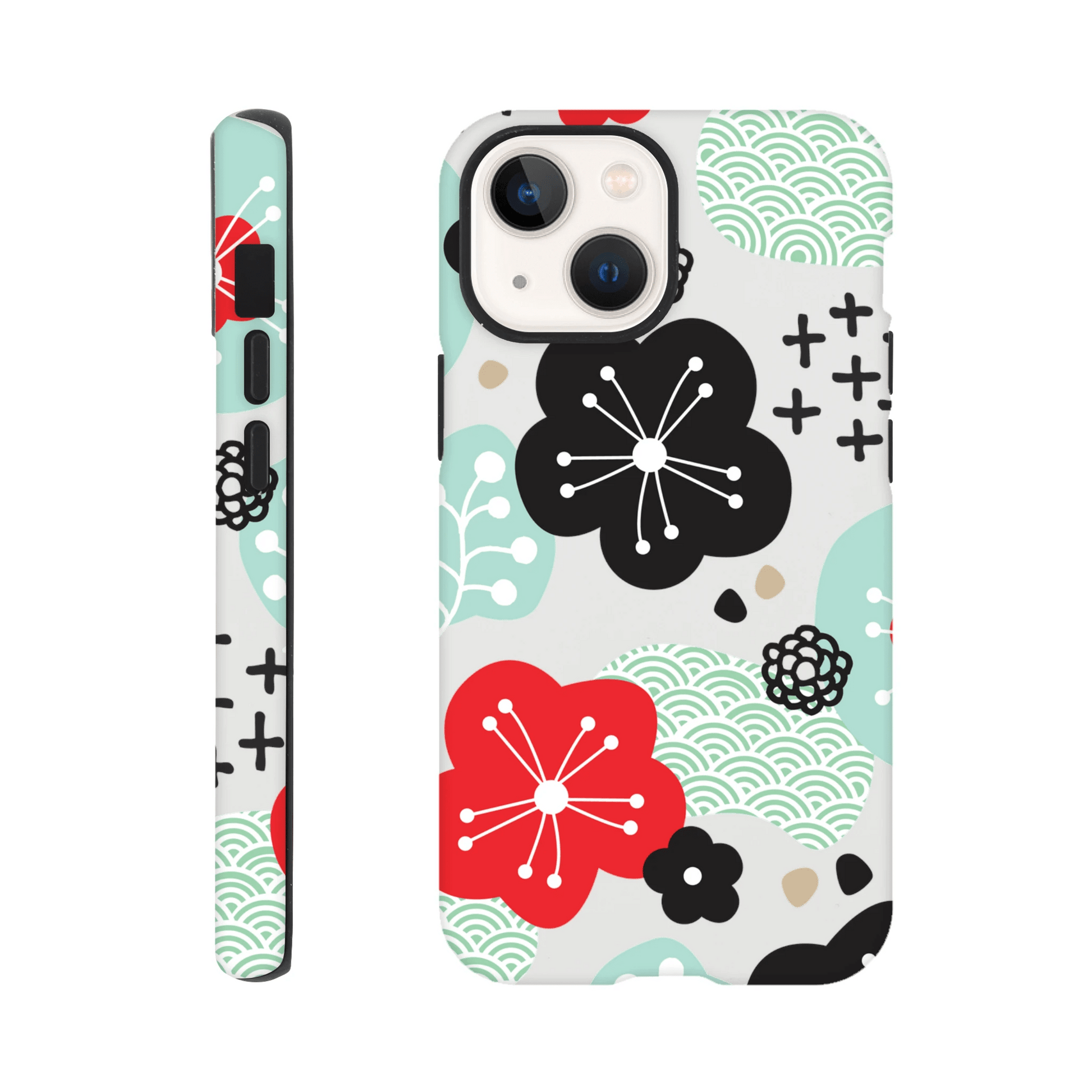 Kawaii Blossom Tough Phone Case - iPhone - MVB STUDIO STORE