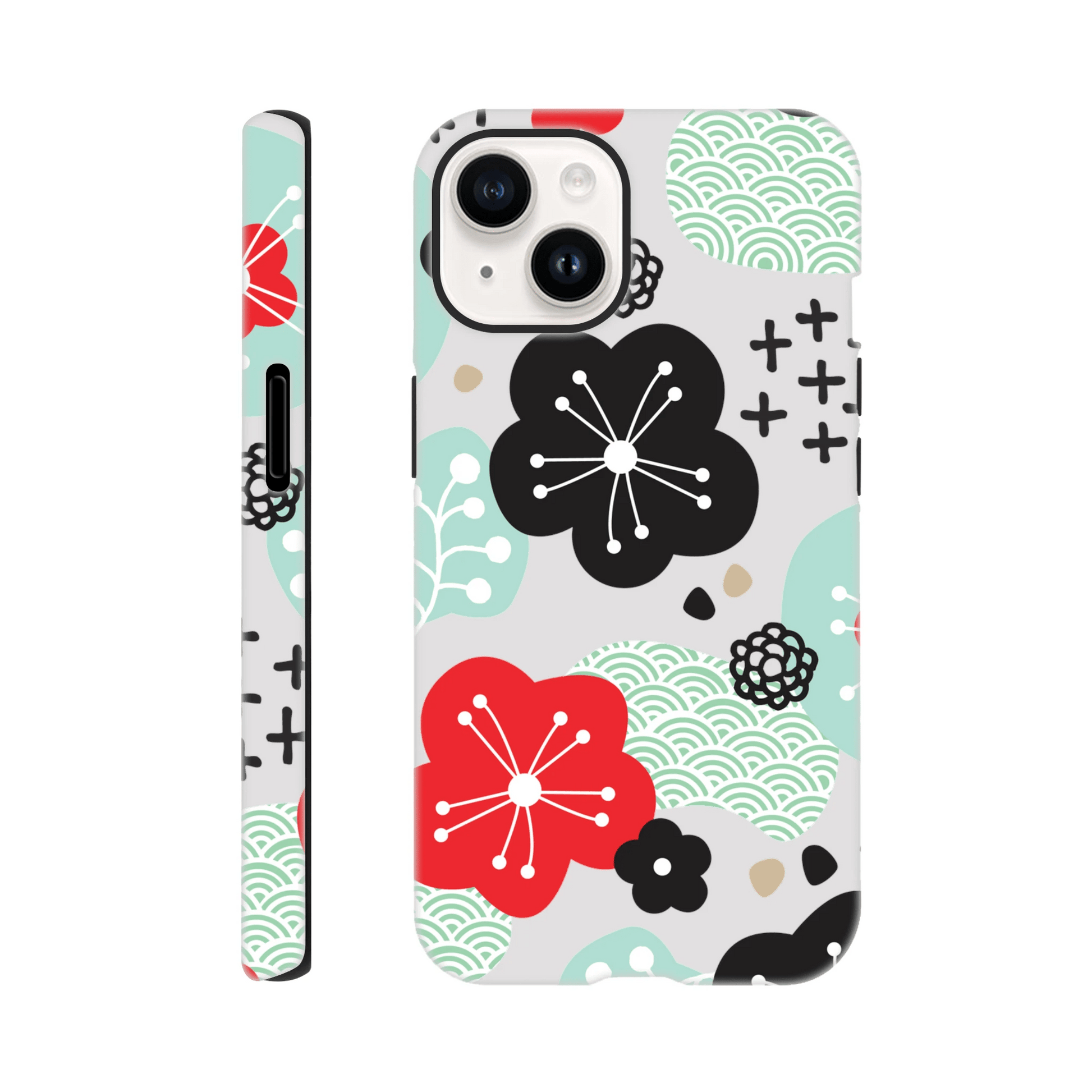 Kawaii Blossom Tough Phone Case - iPhone - MVB STUDIO STORE