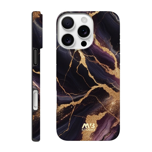 Midnight Marble Tough Phone Case - iPhone - MVB STUDIO STORE