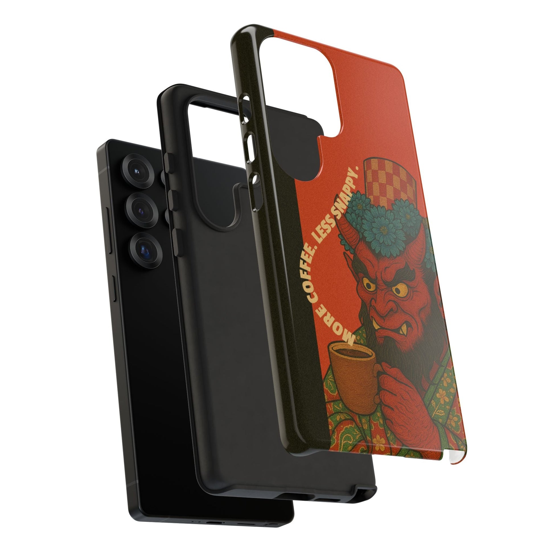 More coffee. Less snappy. Tough Phone Case - Samsung - MVB STUDIO STORE