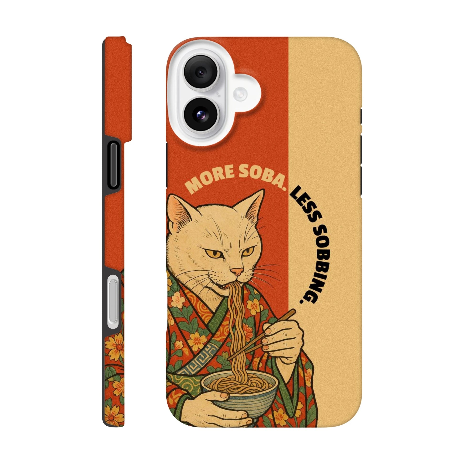 More soba. Less sobbing. Tough Phone Case - iPhone - MVB STUDIO STORE