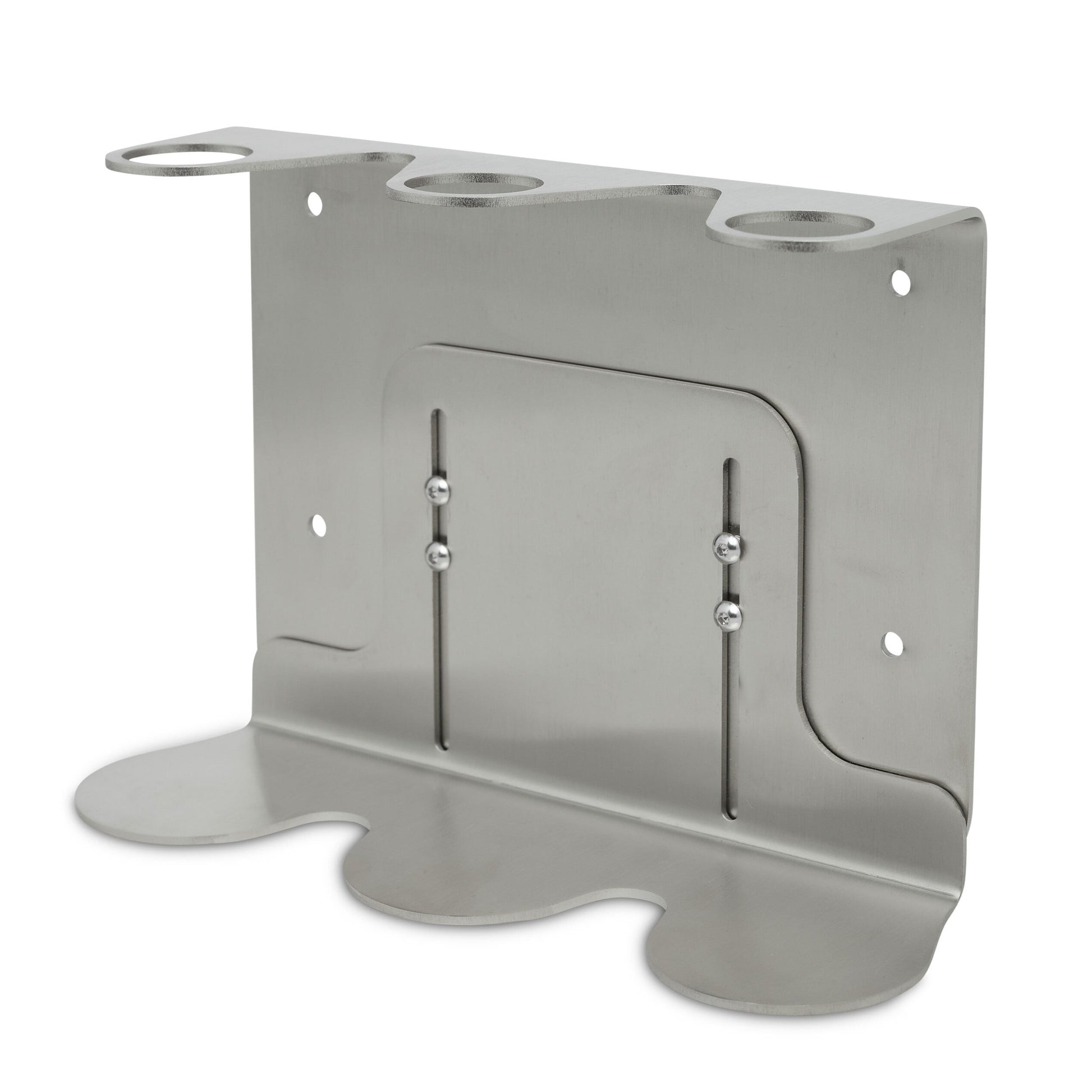 Metal bracket or support structure on a white background