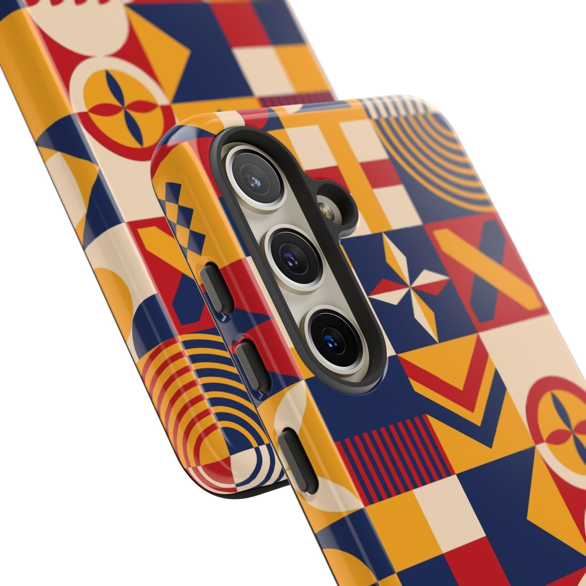 Retro Mosaic Tough Phone Case - Samsung - MVB STUDIO STORE