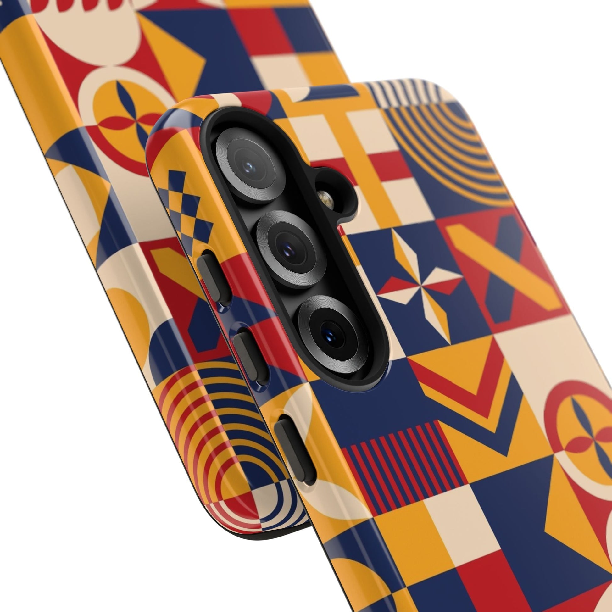 Retro Mosaic Tough Phone Case - Samsung - MVB STUDIO STORE