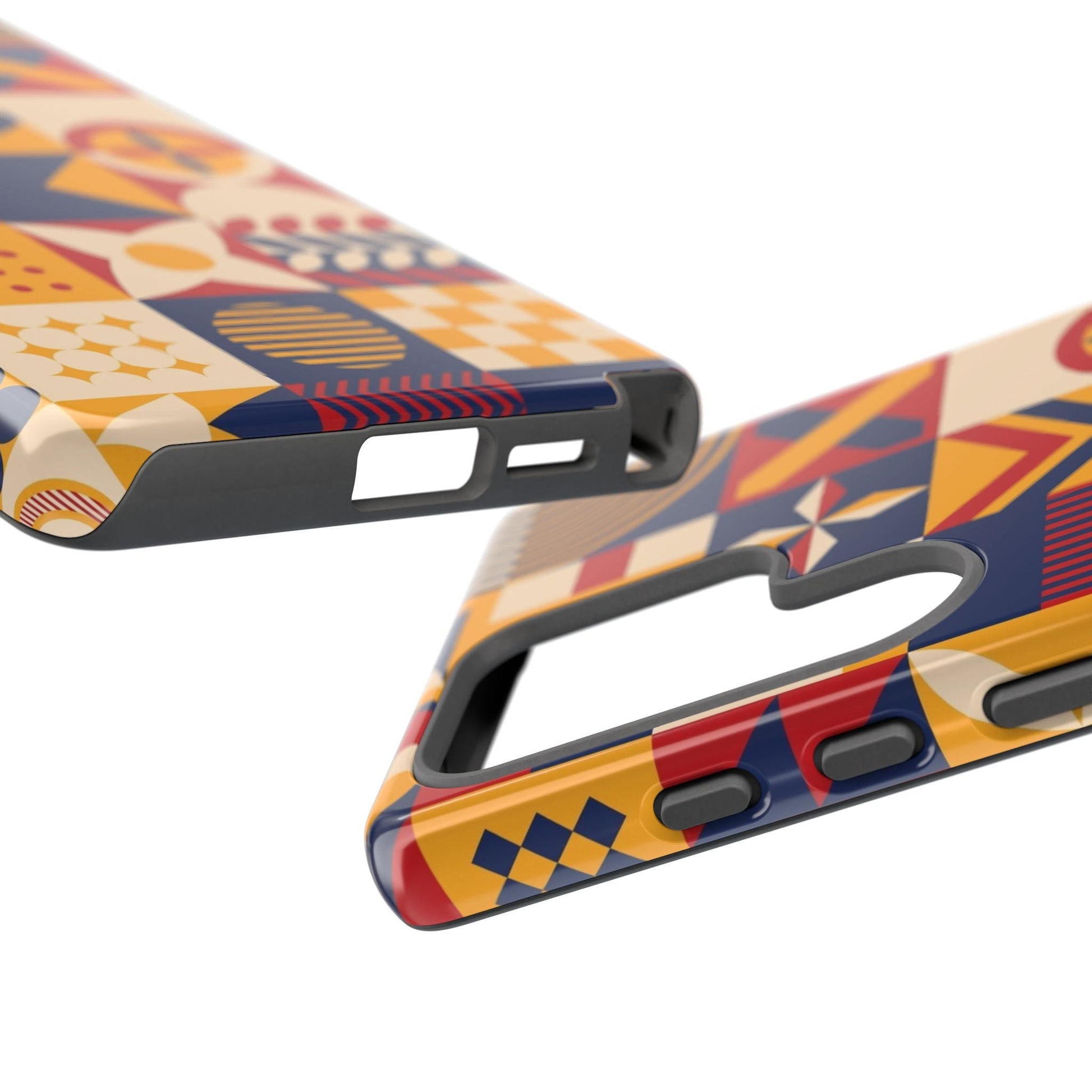 Retro Mosaic Tough Phone Case - Samsung - MVB STUDIO STORE