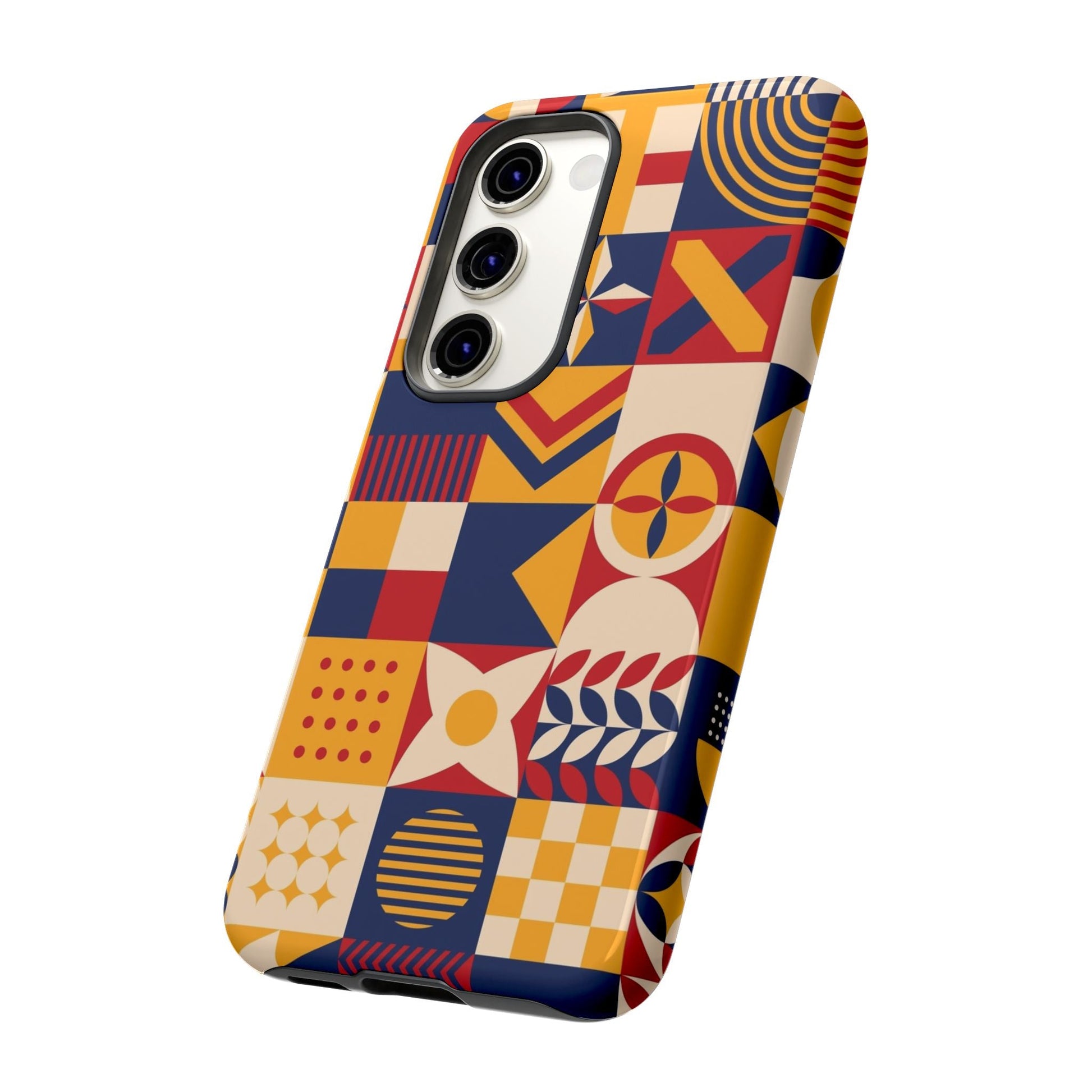 Retro Mosaic Tough Phone Case - Samsung - MVB STUDIO STORE